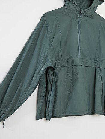 Chaqueta impermeable con capucha - colección fácil de poner