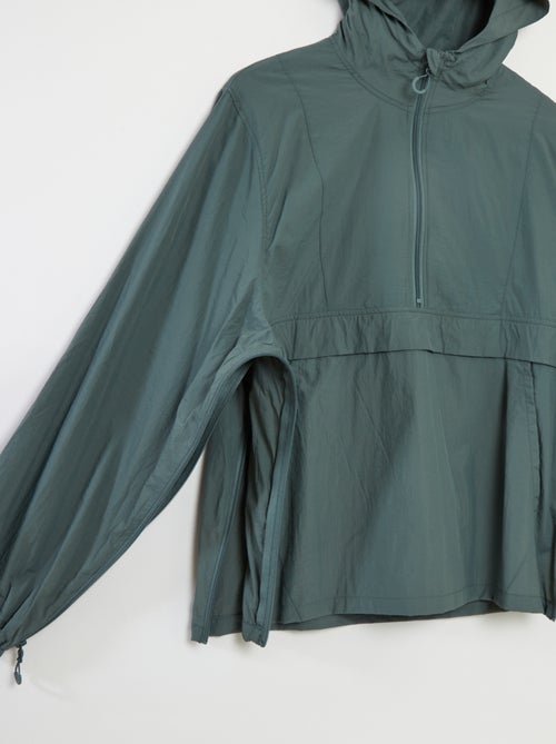 Chaqueta impermeable con capucha - colección fácil de poner - Kiabi