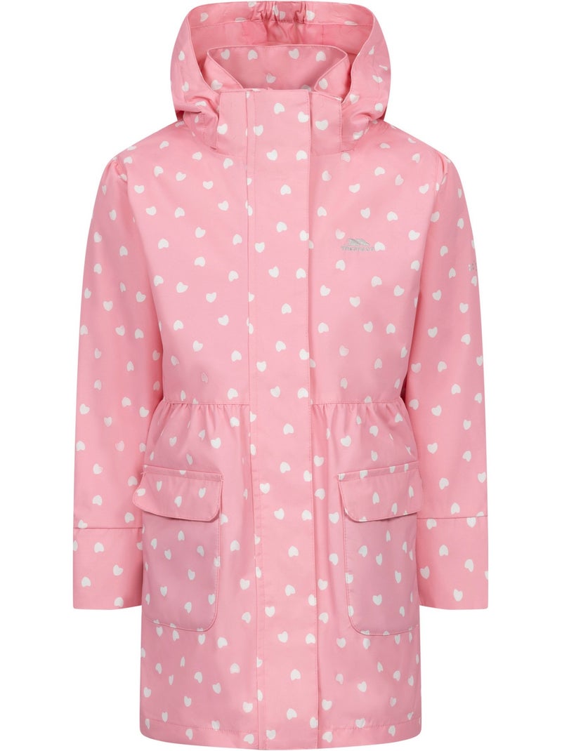 Chaqueta impermeable hester niñas - trespass Rosa claro - Kiabi