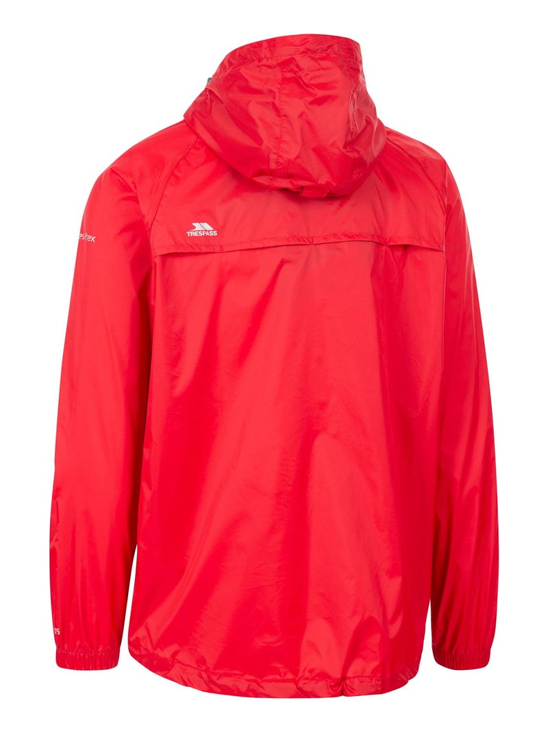 Chaqueta impermeable qikpac para adultos unisex - trespass Rojo - Kiabi