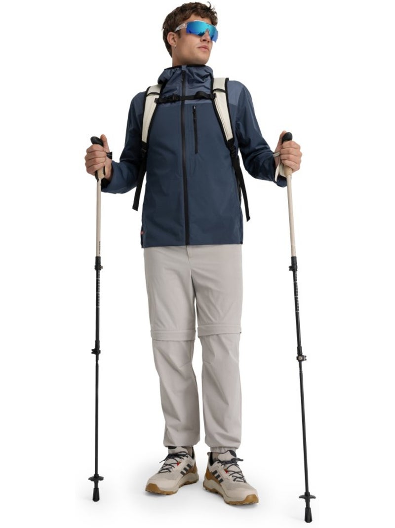 Chaqueta impermeable ultraligera montaña hombre senderismo hombre ventra Azul - Kiabi
