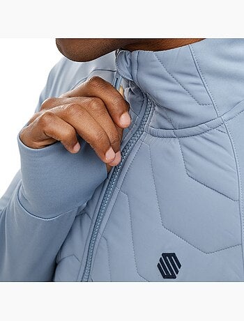 Chaqueta insulada ligera entrenamiento hombre fitness hombre recharge