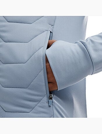 Chaqueta insulada ligera entrenamiento hombre fitness hombre recharge