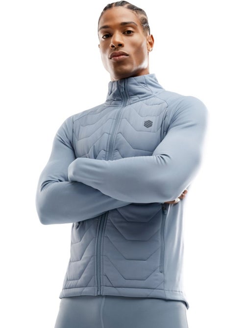 Chaqueta insulada ligera entrenamiento hombre fitness hombre recharge - Kiabi Chaqueta insulada ligera entrenamiento hombre fitness hombre recharge - Kiabi