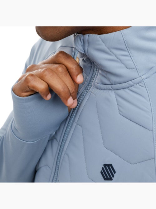 Chaqueta insulada ligera entrenamiento hombre fitness hombre recharge - Kiabi Chaqueta insulada ligera entrenamiento hombre fitness hombre recharge - Kiabi