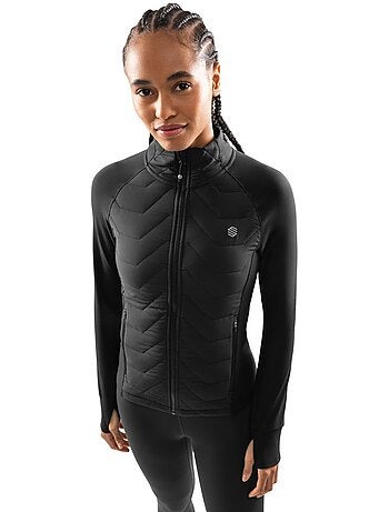 Chaqueta insulada ligera entrenamiento mujer fitness mujer resolve