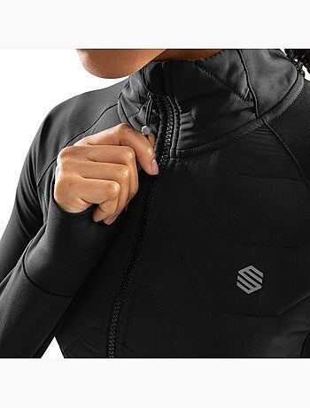 Chaqueta insulada ligera entrenamiento mujer fitness mujer resolve