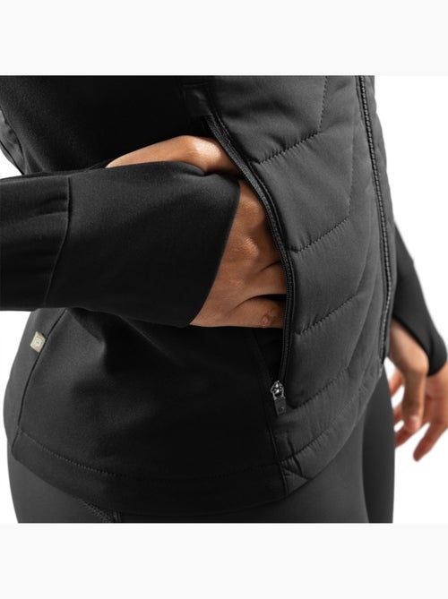 Chaqueta insulada ligera entrenamiento mujer fitness mujer resolve - Kiabi Chaqueta insulada ligera entrenamiento mujer fitness mujer resolve - Kiabi