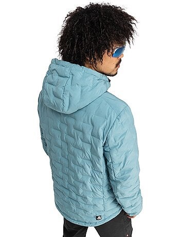 Chaqueta insulada ligera montaña hombre senderismo hombre mineral