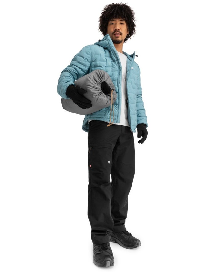 Chaqueta insulada ligera montaña hombre senderismo hombre mineral Azul - Kiabi