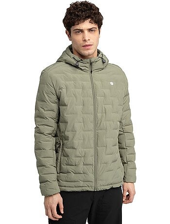 Chaqueta insulada ligera montaña hombre senderismo hombre topo
