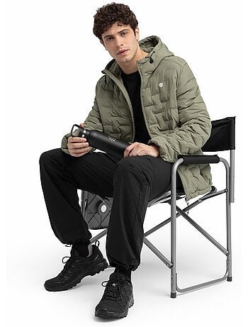 Chaqueta insulada ligera montaña hombre senderismo hombre topo