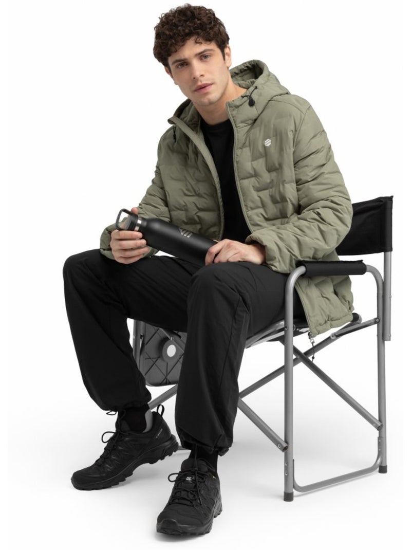 Chaqueta insulada ligera montaña hombre senderismo hombre topo Verde - Kiabi