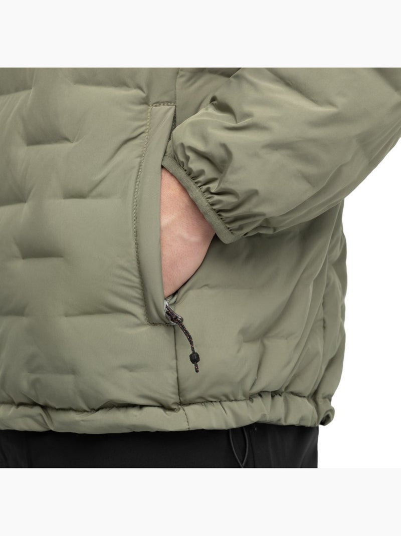 Chaqueta insulada ligera montaña hombre senderismo hombre topo Verde - Kiabi