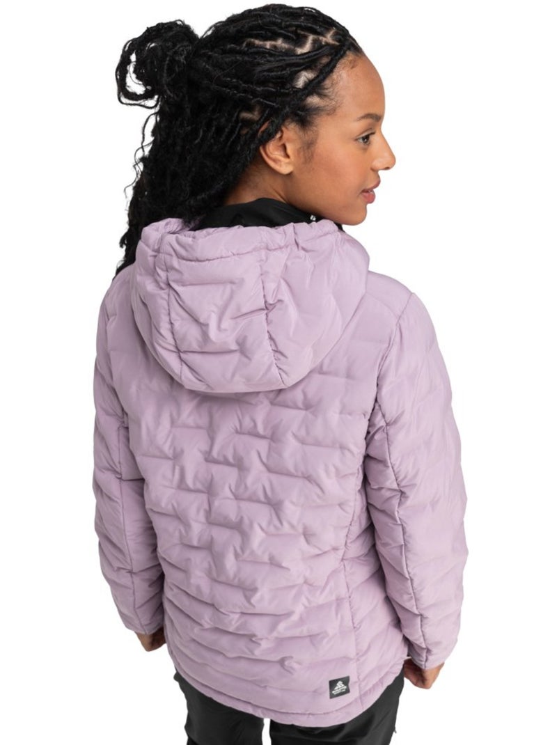 Chaqueta insulada ligera montaña mujer senderismo mujer zelene Violeta - Kiabi