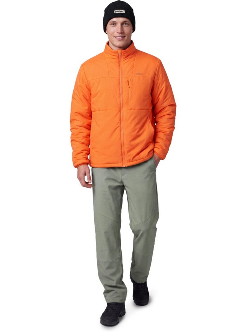 Chaqueta insulada ultraligera montaña hombre hombre triglav Naranja - Kiabi