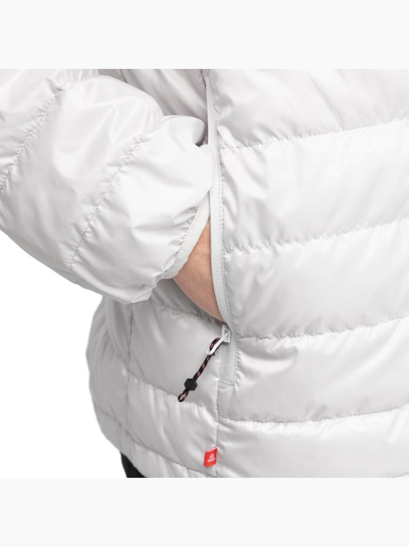 Chaqueta insulada ultraligera montaña hombre senderismo hombre respire Blanco - Kiabi
