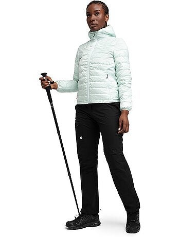 Chaqueta insulada ultraligera montaña mujer senderismo mujer haven