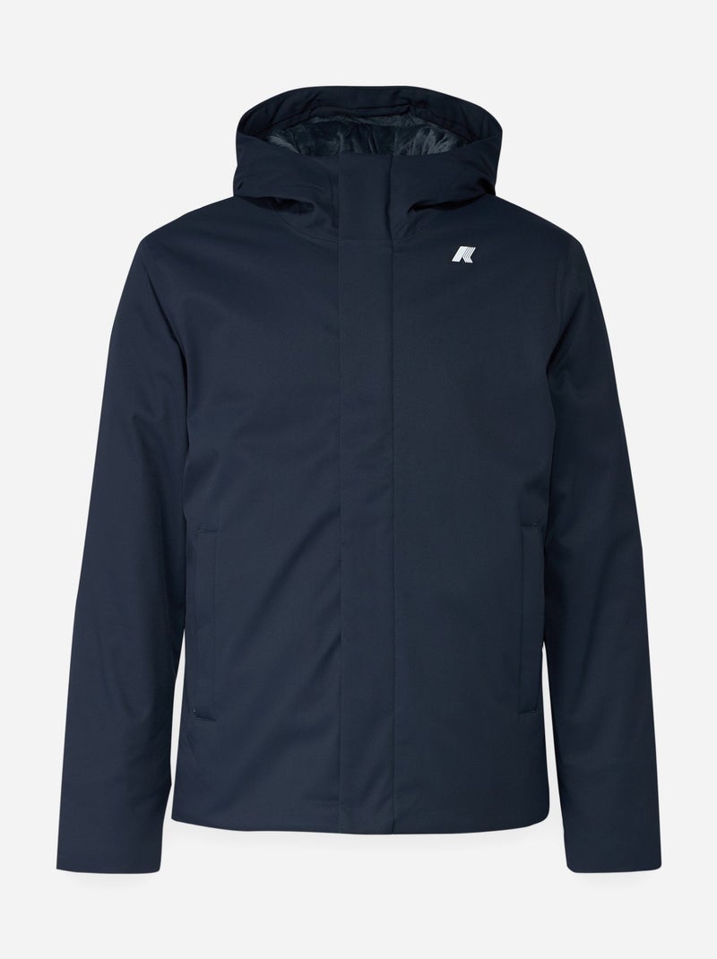 Chaqueta jacko twill marmotta - k-way Azul oscuro - Kiabi