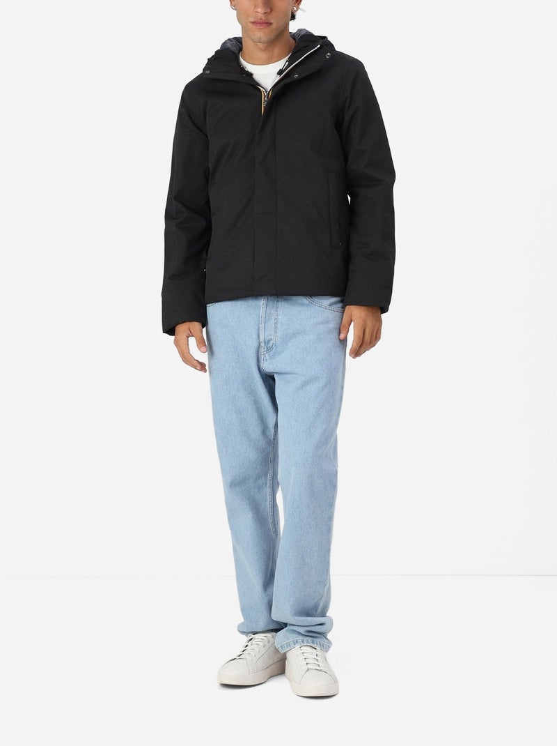 Chaqueta jacko twill marmotta - k-way Negro - Kiabi