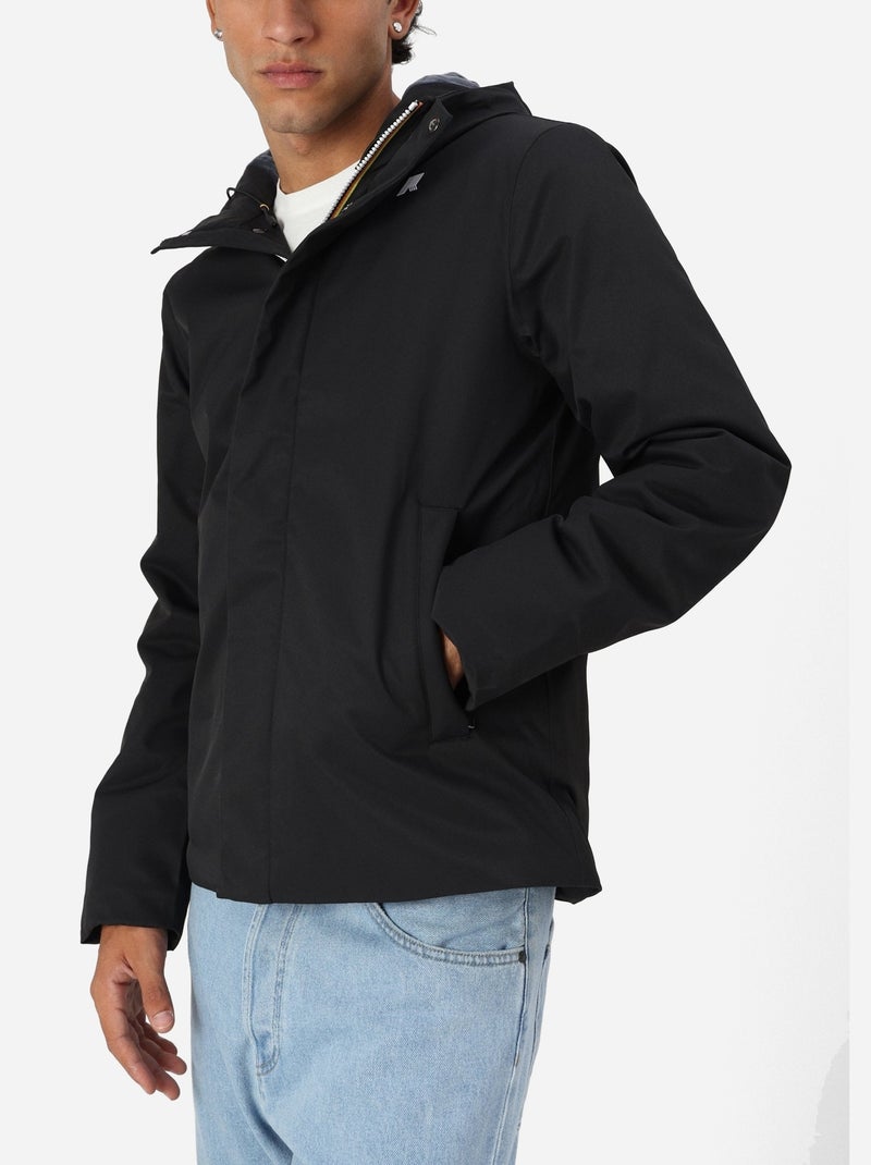 Chaqueta jacko twill marmotta - k-way Negro - Kiabi