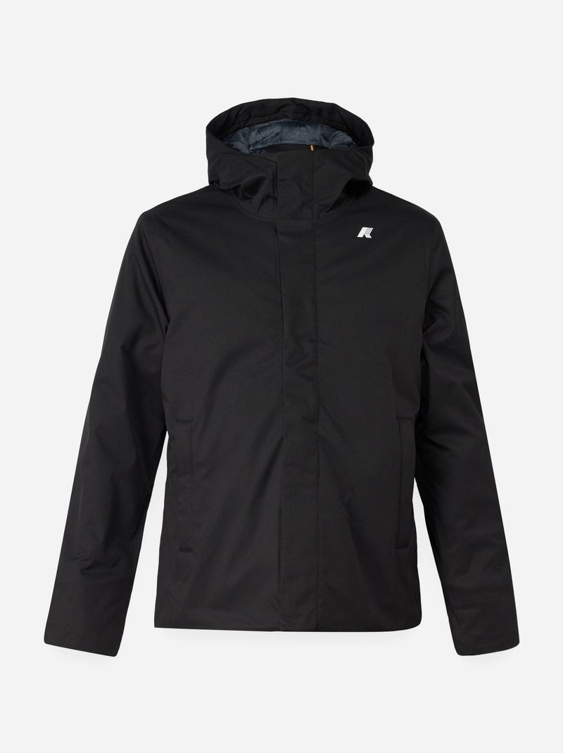 Chaqueta jacko twill marmotta - k-way Negro - Kiabi