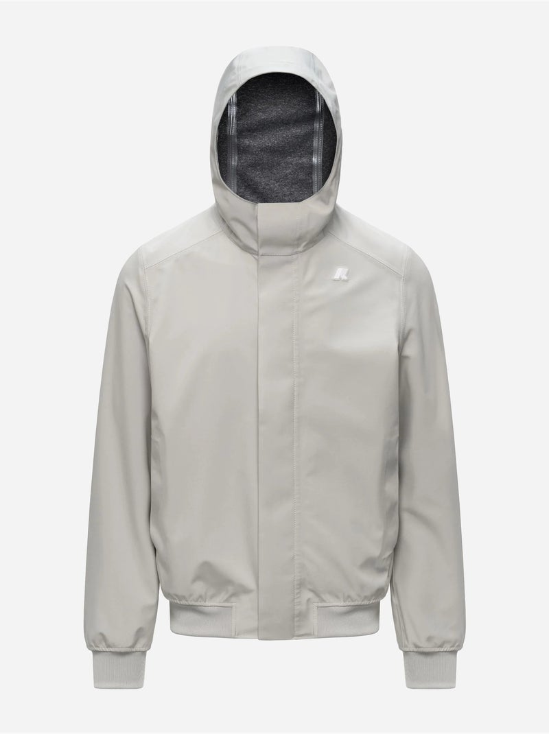 Chaqueta joachim de jersey laminado - k-way Beige - Kiabi
