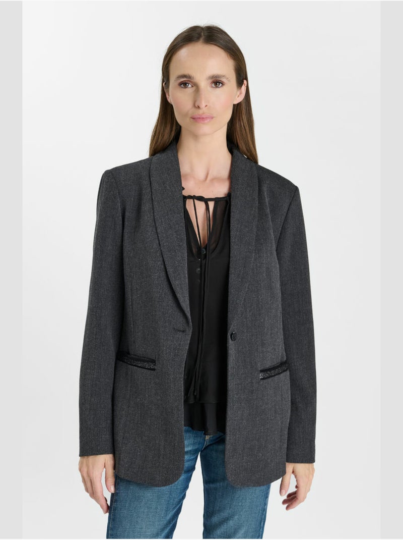 Chaqueta JUNI Gris - Kiabi