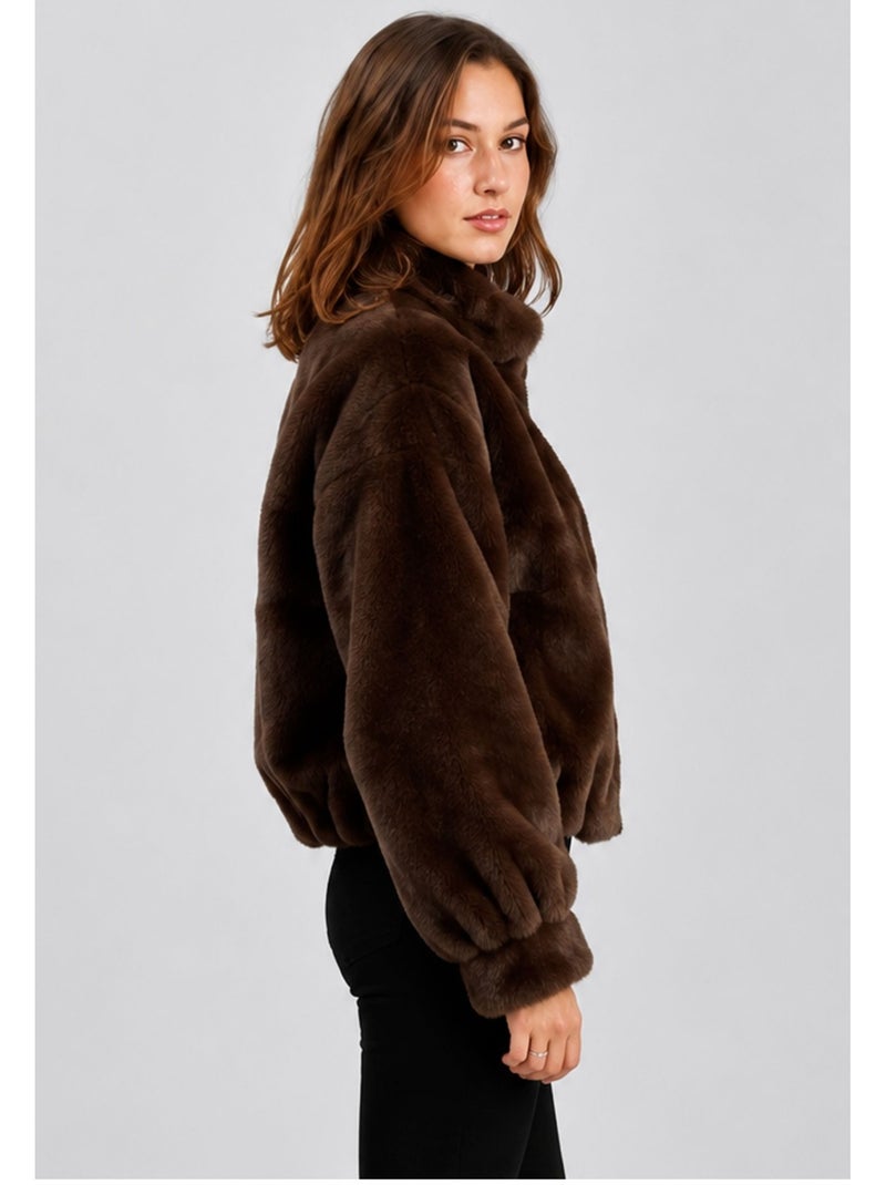 Chaqueta kebello Marrón - Kiabi