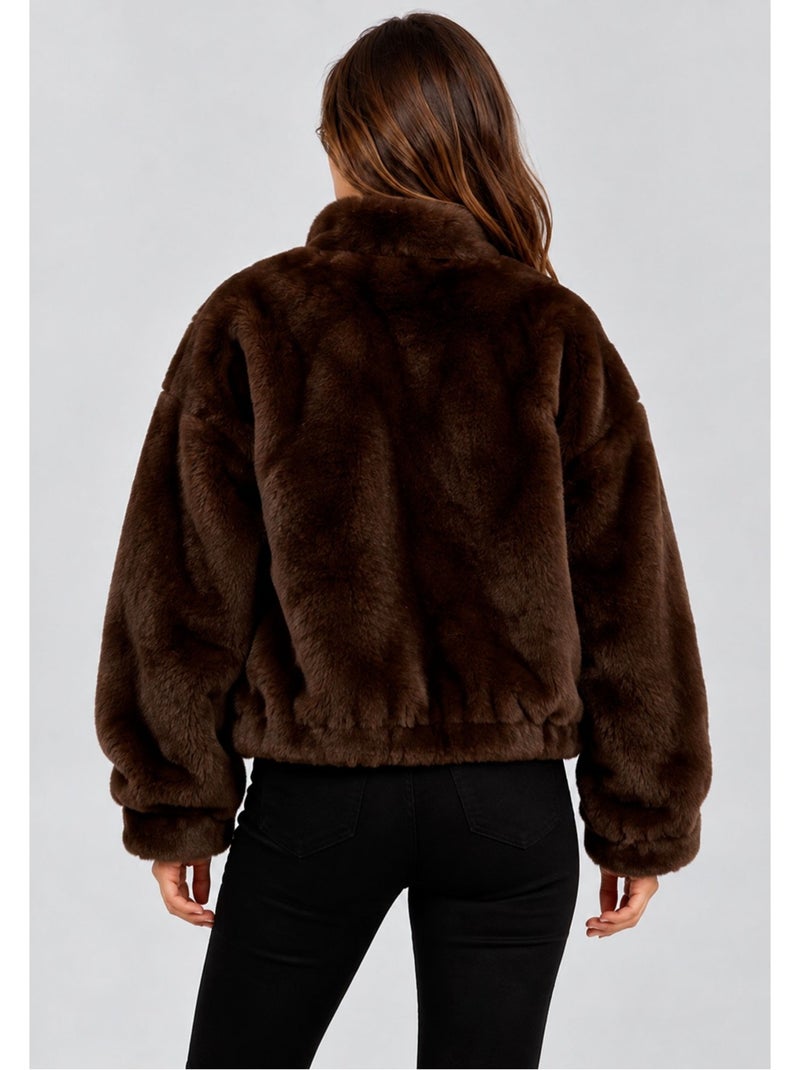 Chaqueta kebello Marrón - Kiabi