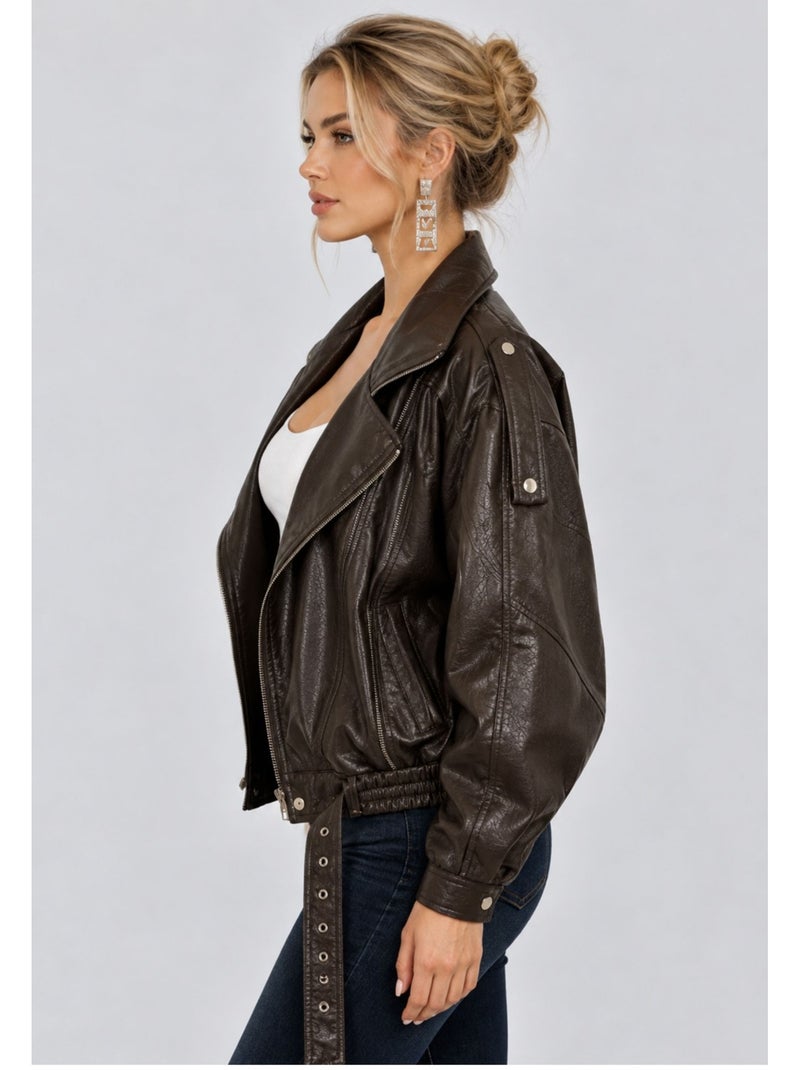 Chaqueta kebello Marrón - Kiabi