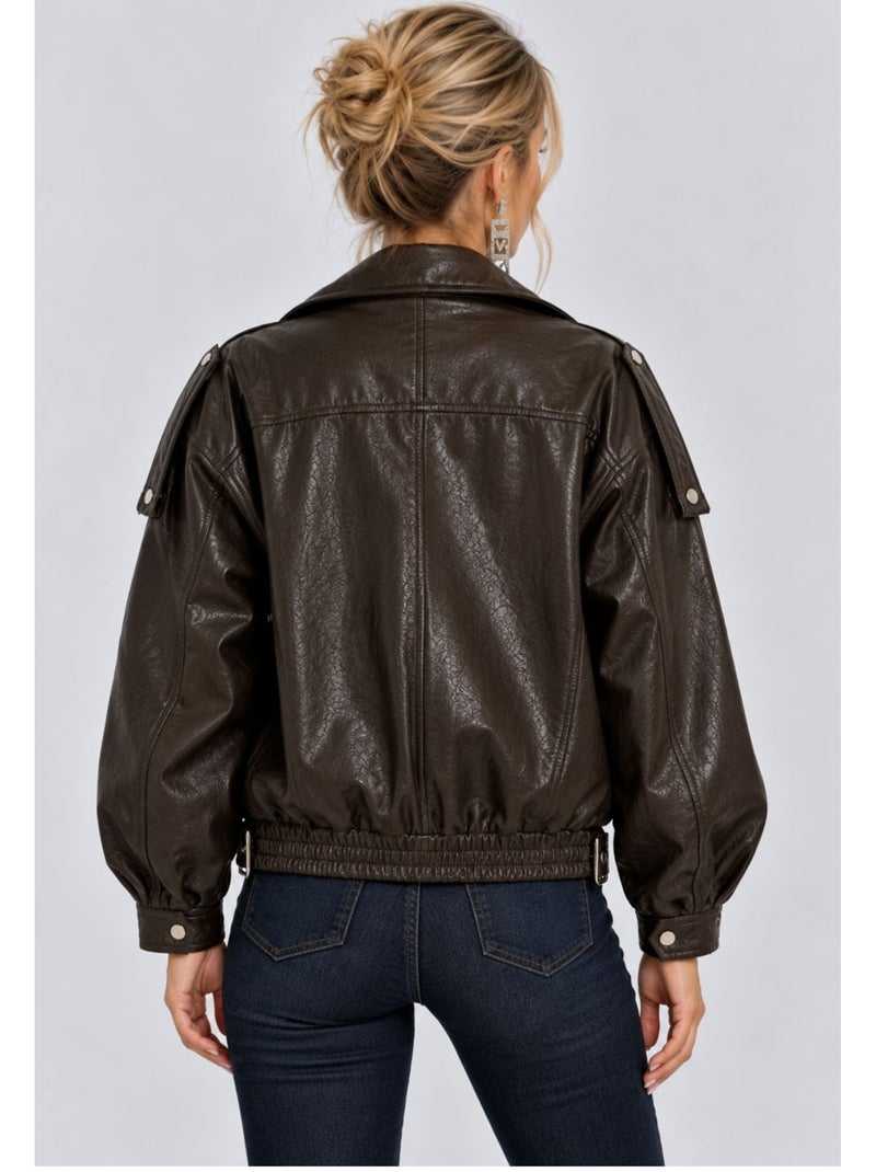 Chaqueta kebello Marrón - Kiabi