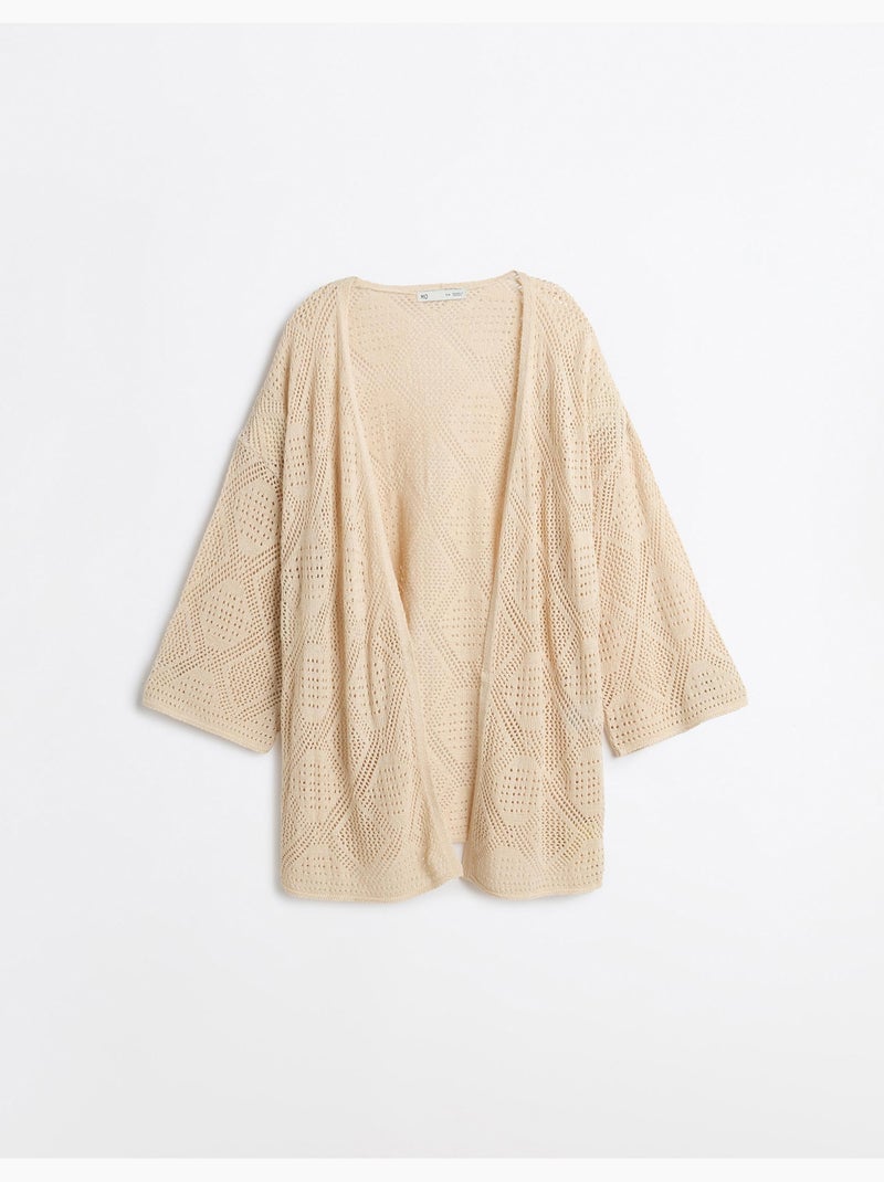 Chaqueta kimono, mo fashion Beige - Kiabi
