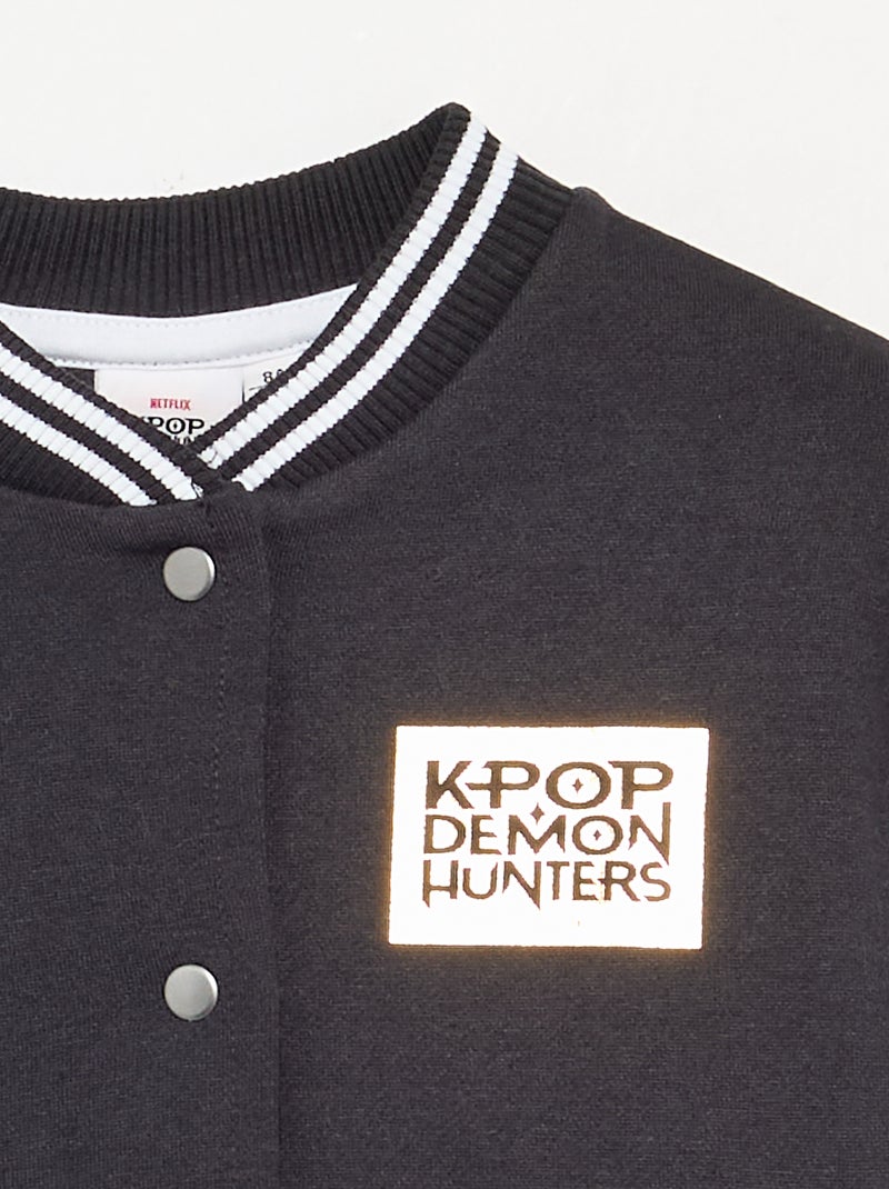 Chaqueta 'KPop Demon Hunters' Negro - Kiabi