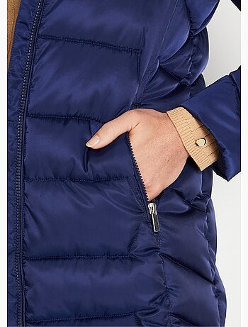 Anorak largo acolchado con capucha - Afibel