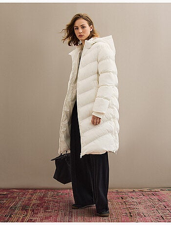 Chaqueta larga acolchada, MO Fashion