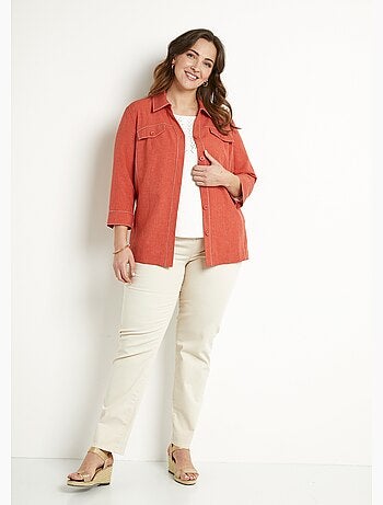 Chaqueta larga con botones - Afibel