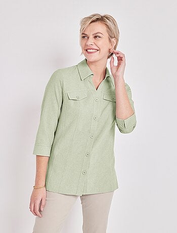 Chaqueta larga con botones - Afibel