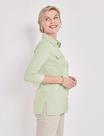 Chaqueta larga con botones - Afibel