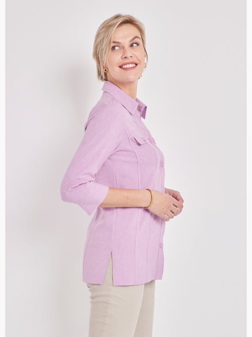 Chaqueta larga con botones - Afibel - Kiabi