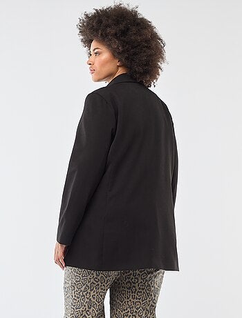 Chaqueta larga de corte oversize