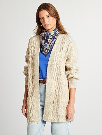 Chaqueta larga de mezcla de lana 'JDY'