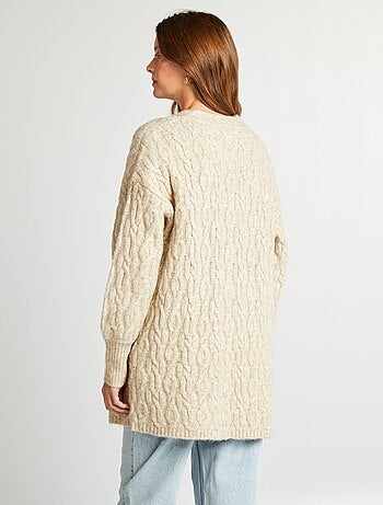 Chaqueta larga de mezcla de lana 'JDY'