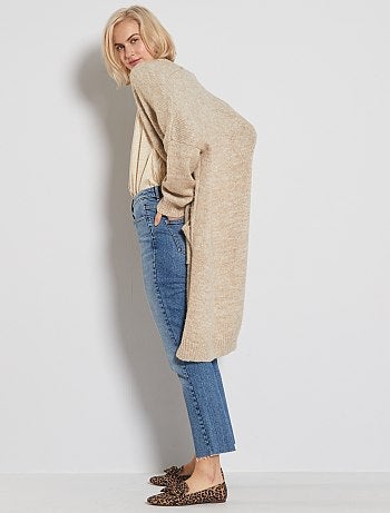 Chaqueta larga gruesa - Kiabi