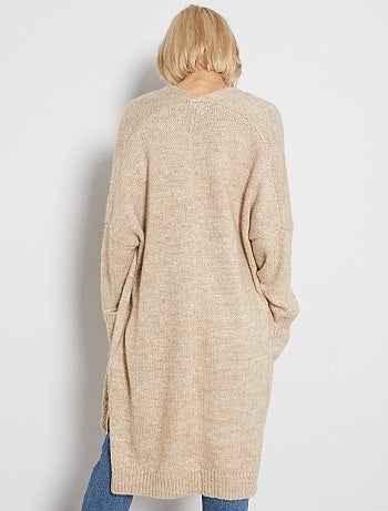 Chaqueta larga gruesa - Kiabi