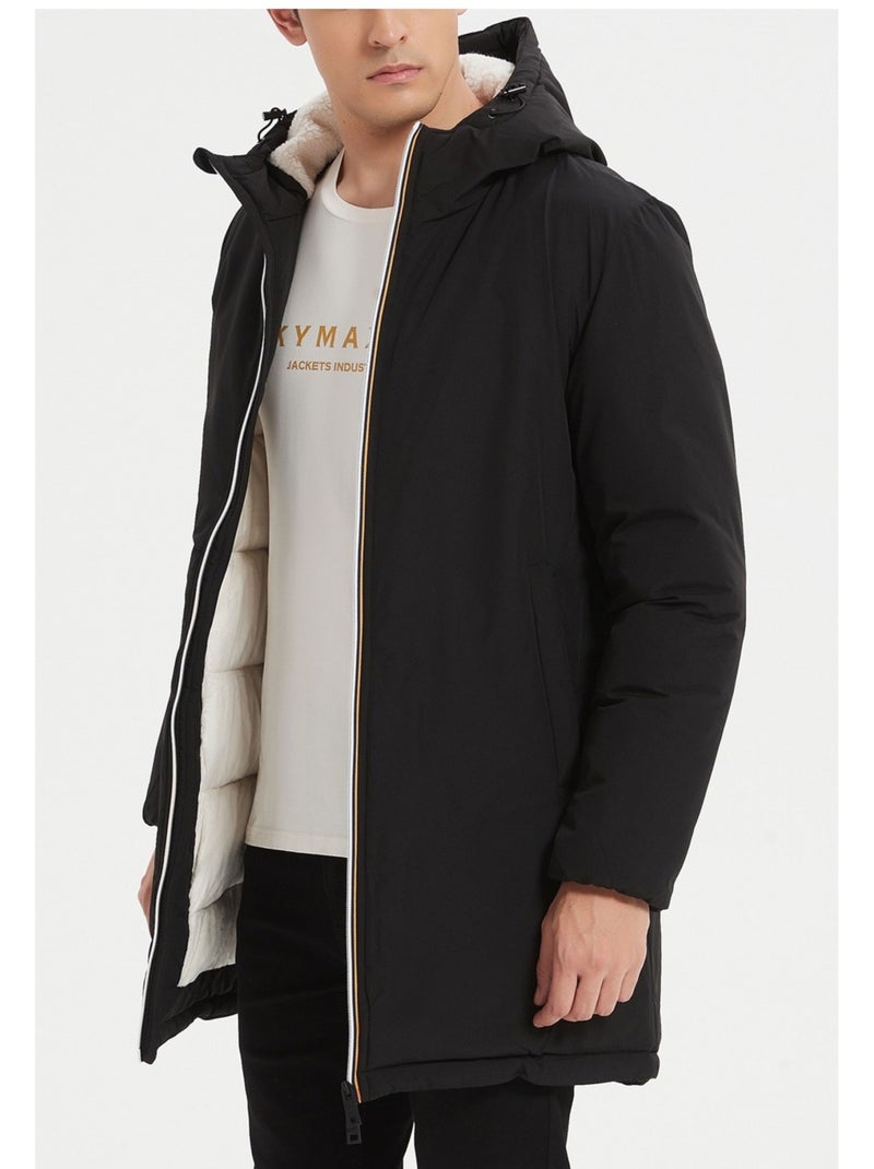 chaqueta larga Kebello Negro Negro - Kiabi