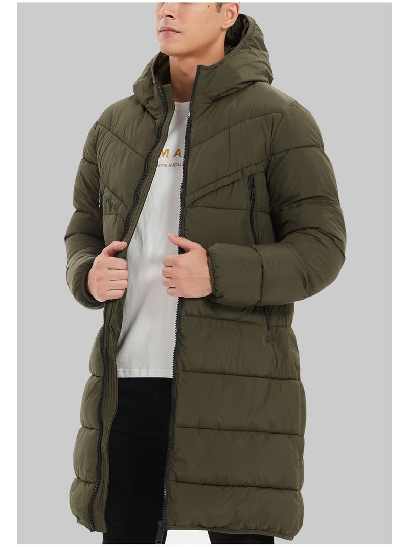 chaqueta larga Kebello Verde - Kiabi