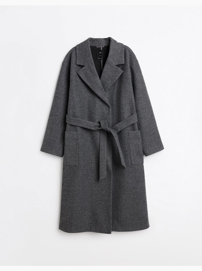 Chaqueta larga, MO Fashion Gris - Kiabi