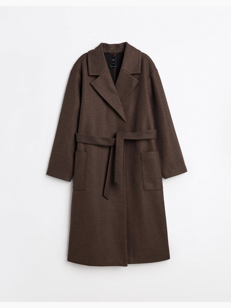 Chaqueta larga, MO Fashion Marrón - Kiabi