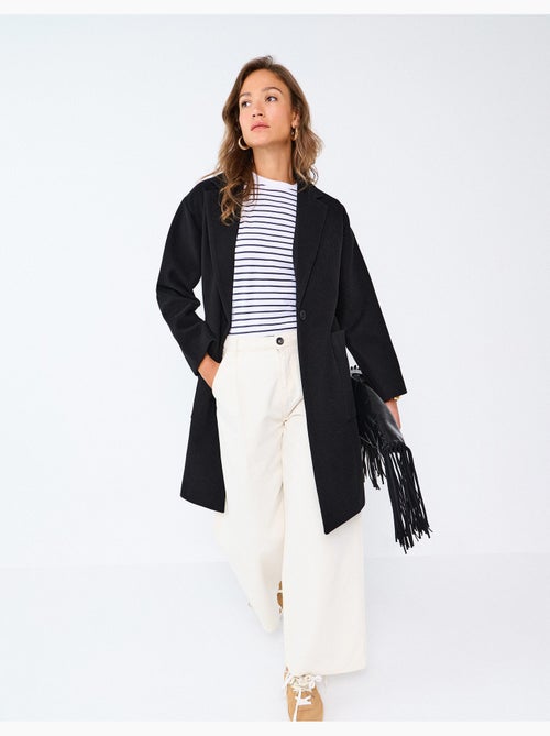 Chaqueta larga, mo fashion - Kiabi Chaqueta larga, mo fashion - Kiabi